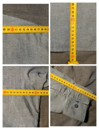 Camisa chambray marina americana Vintage