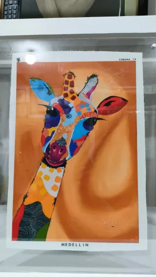 Cuadro Decorativo Jirafa Medellín 640513971