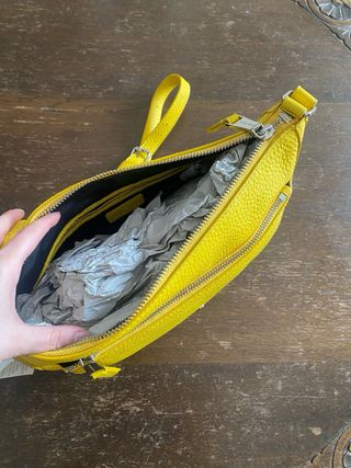 Bolso amarillo glora ortiz el corte ingles