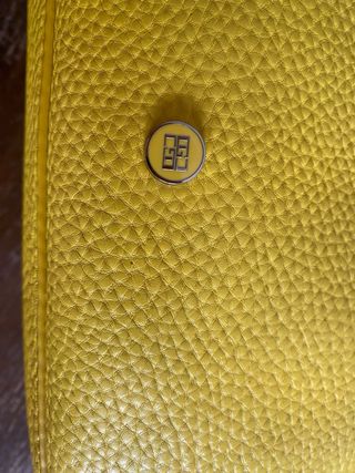 Bolso amarillo glora ortiz el corte ingles