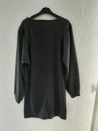 Vestido gris mango