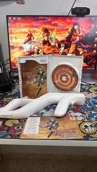 Wii links crossbow training + accesorio