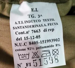 Cappellino militare mimetico