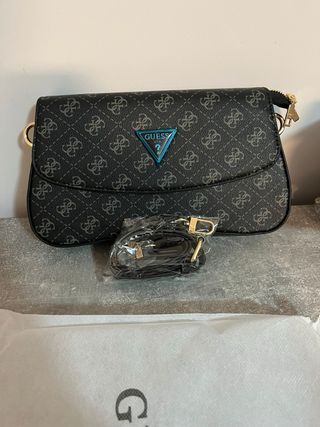 Bolso Guess Negro/Gris