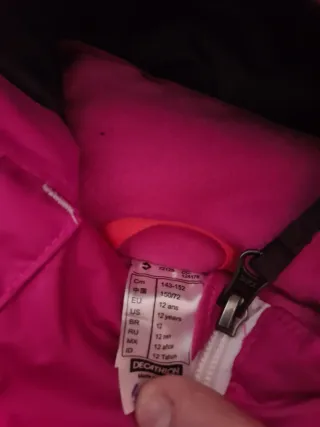 Vendo mono de nieve de niña 12 años