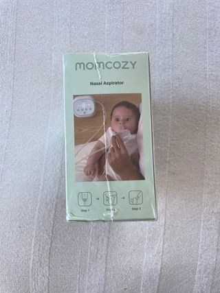 Aspirador Nasal Bebé Eléctrico 2 en 1 Momcozy