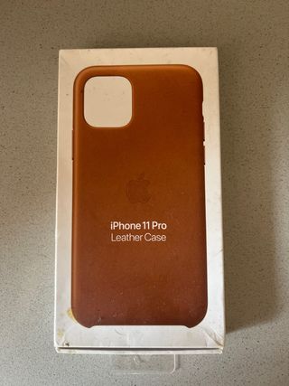 Funda iPhone 11 Pro Piel Original Apple