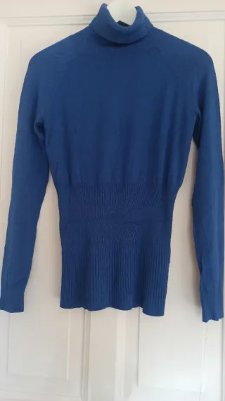 Jersey Cortefiel cuello alto talla S