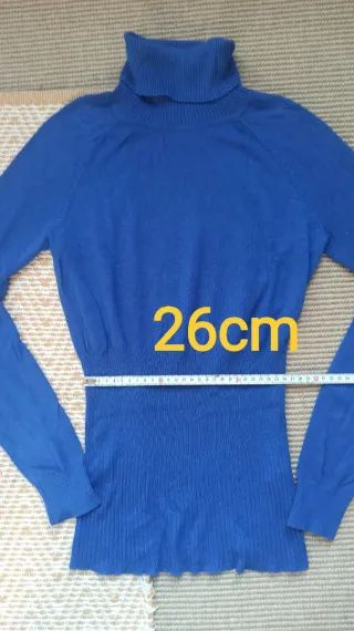 Jersey Cortefiel cuello alto talla S