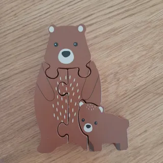 Lote Juguetes Madera Animales