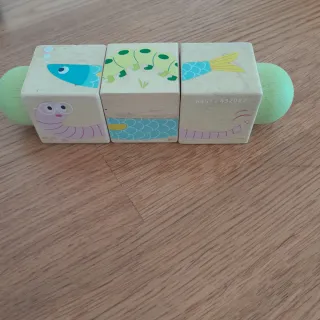 Lote Juguetes Madera Animales