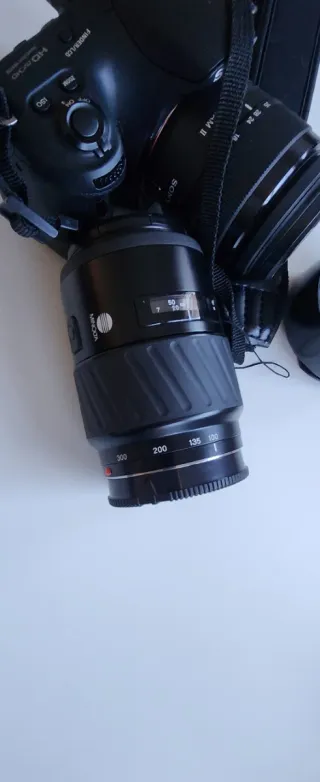 Cámara Sony a58 con 2 objetivos