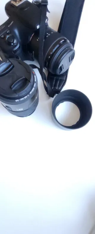 Cámara Sony a58 con 2 objetivos