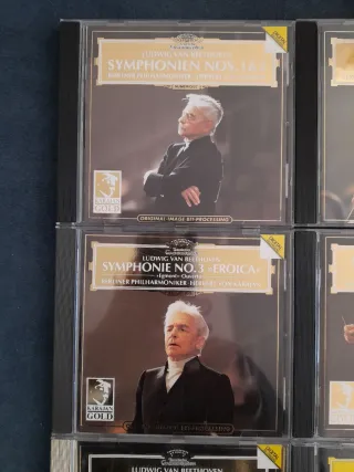 Beethoven Karajan 6 CDs Clásica