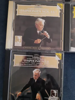 Beethoven Karajan 6 CDs Clásica