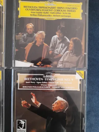 Beethoven Karajan 6 CDs Clásica