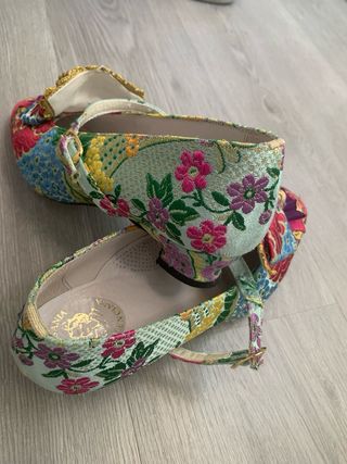 Zapatos fallera n 38