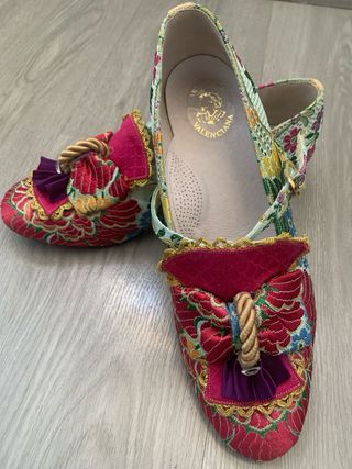 Zapatos fallera n 38