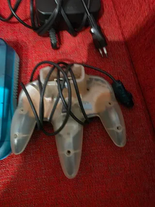 Nintendo 64 Azul/Verde Transparente