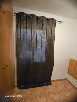 Cortina Marrón Rayas 1,50 x 2,40