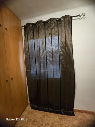 Cortina Marrón Rayas 1,50 x 2,40