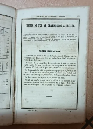 Annuaire officiel des chemins de Fer 1864-1865