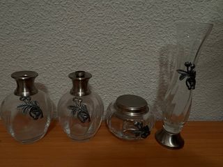 Juego Tocador Vintage 5 Piezas