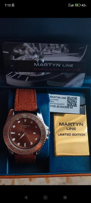 Orologio Martyn Line Limited Edition