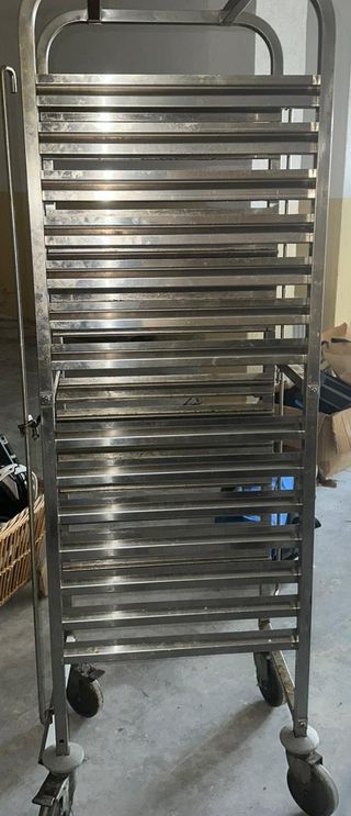 2 Hornos Unox Cheftop One+Abatidor+Carro+Bandejas