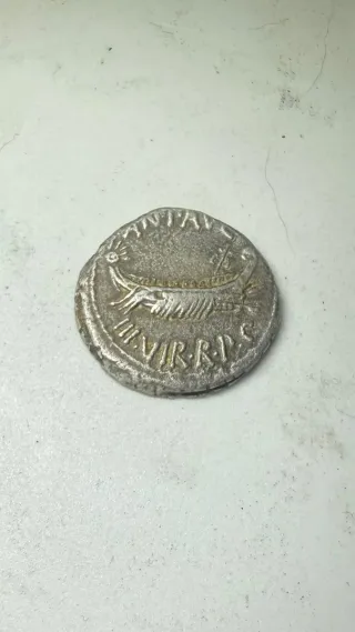 Denario Legión VII Marco Antonio