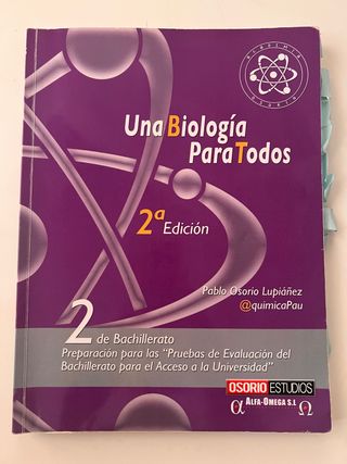 Libro Biologia preparacion EBAU
