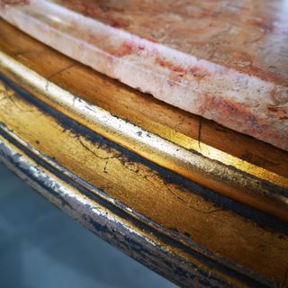 MESA BAJA CENTRO DORADA   R3760073048134