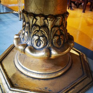 MESA BAJA CENTRO DORADA   R3760073048134