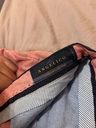 Pantalón El Ganso Hombre Coral Rayas