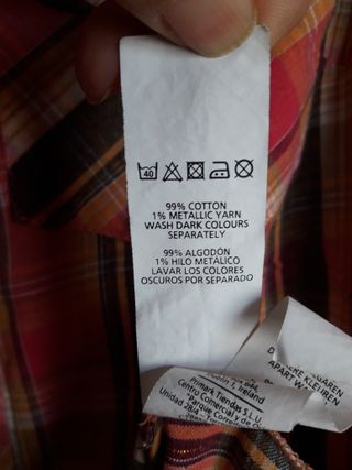 Camisa Atmosphere de cuadros estilo cowboy