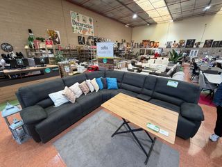 Sofá Rinconera Eléctrica Reclinable