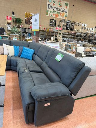 Sofá Rinconera Eléctrica Reclinable
