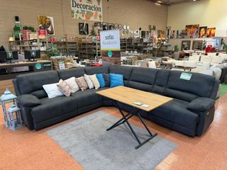Sofá Rinconera Eléctrica Reclinable