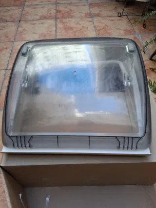 Tapa claraboya 40x40 desmontada