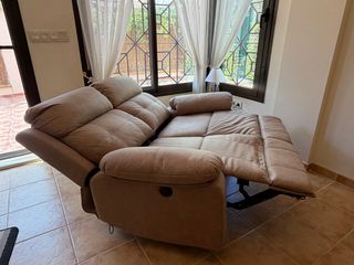 Sofa reclinable electrico 2 plazas