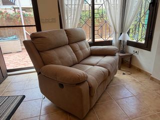 Sofa reclinable electrico 2 plazas