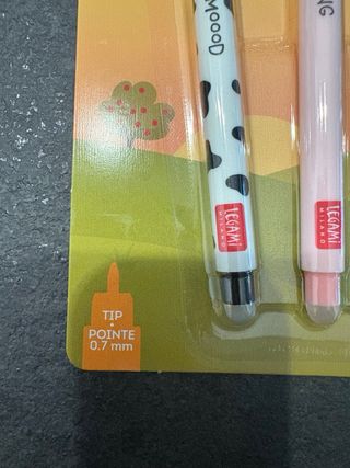 Set 4 Penne Gel Cancellabili Legami Farm