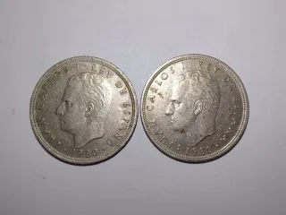 2 Monedas 5 Pesetas 1982 Mundial Fútbol