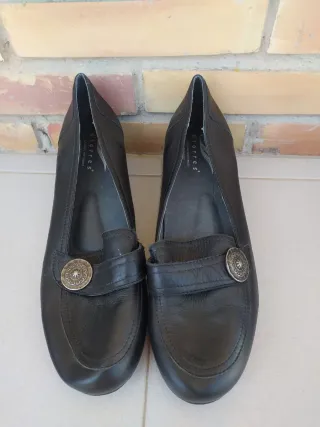 Zapatos mujer ortopedia, piel, negros, nuevos 41.