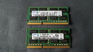 8GB DDR3 (2x4) 1600 RAM portátil