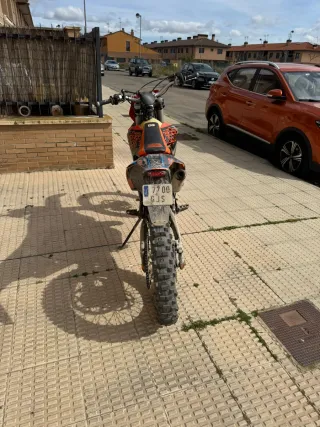 KTM 125 EXC Matriculada ITV
