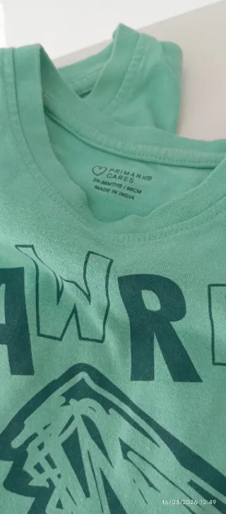 Lote 12 camisetas bebé 18-24-36 meses