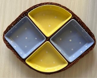 Bandeja Aperitivos 4 Compartimentos