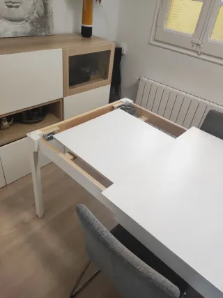 Mesa comedor extensible