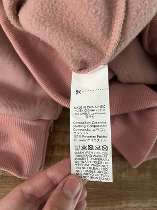 Sudadera Rosa